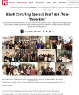 PC Mag feature on coworking spaces